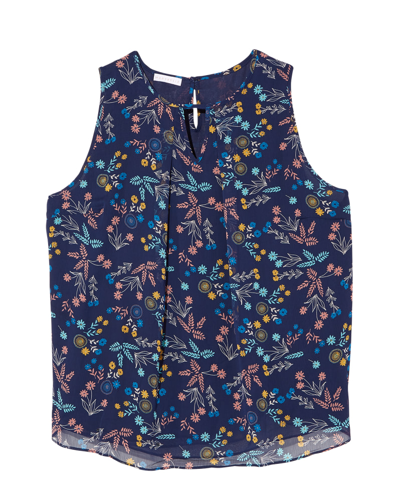 Front of plus size Bella Keyhole Tank by Marybelle | Dia&Co | dia_product_style_image_id:119935
